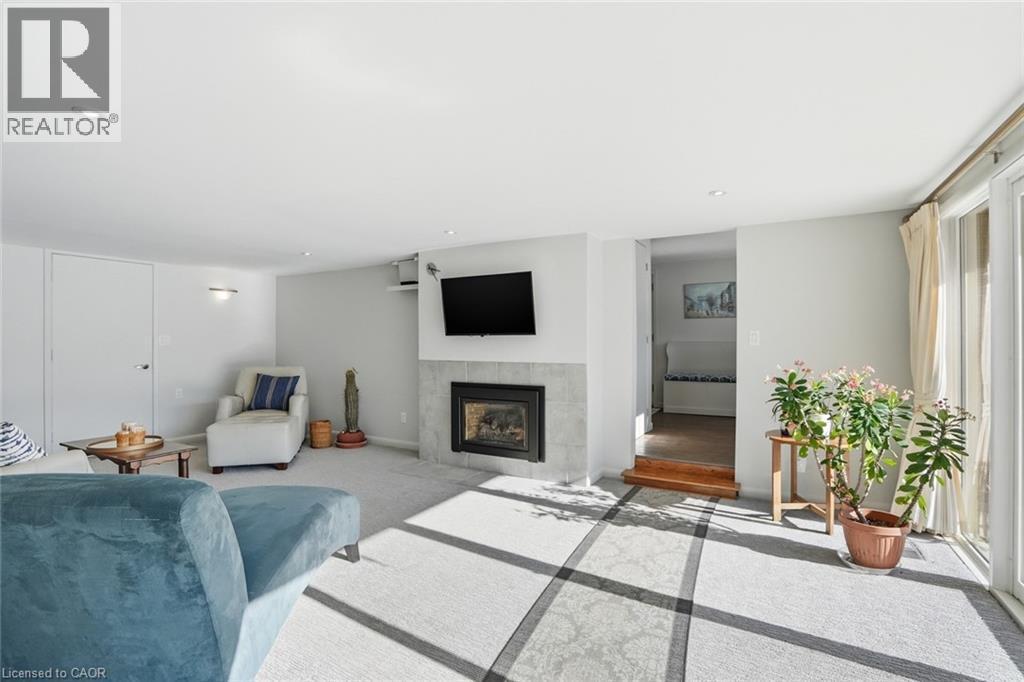 81 Thomson Drive, Waterdown, ON - Indoor Photo Showing Other Room With Fireplace