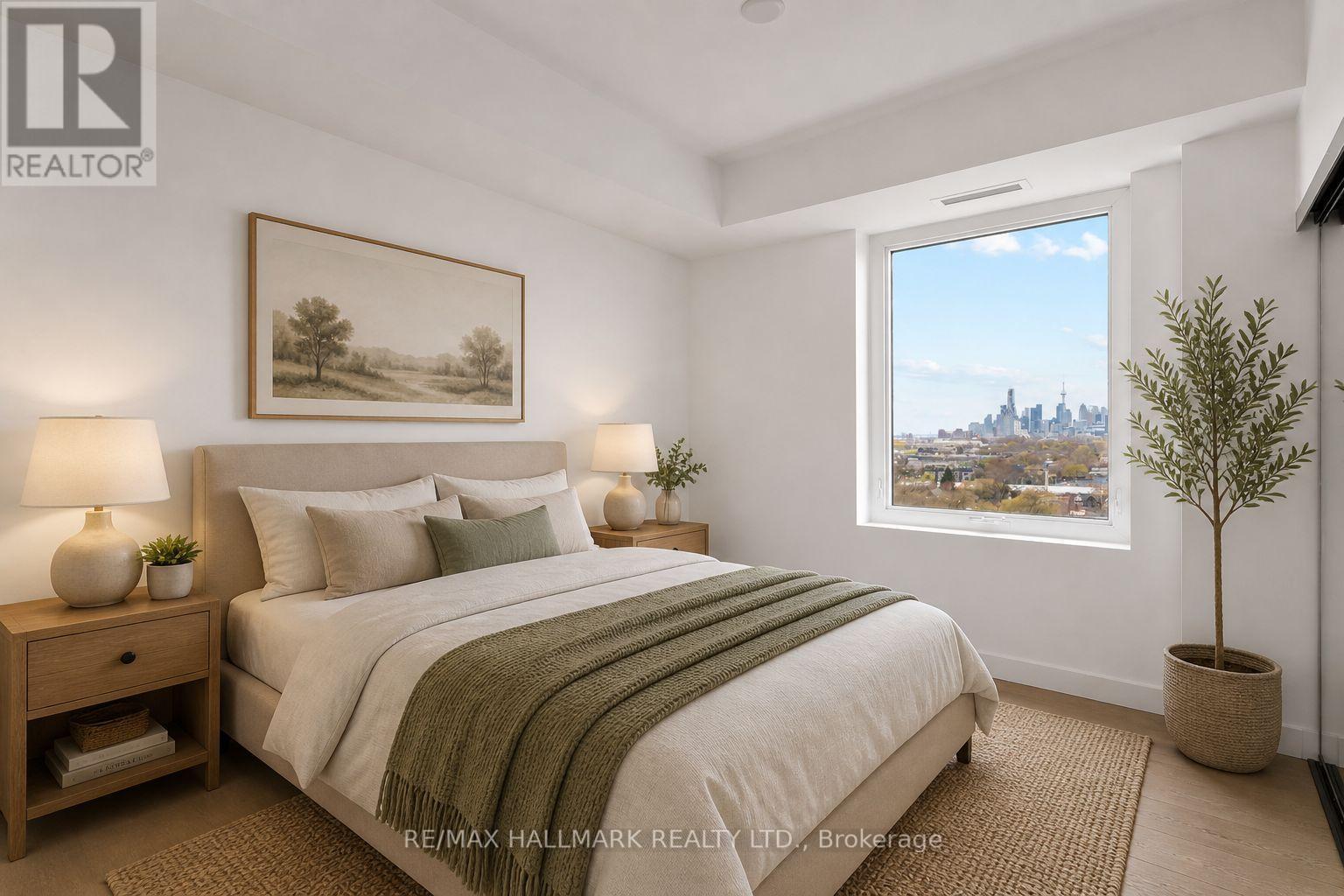 1113 - 1050 Eastern Avenue, Toronto, ON - Indoor Photo Showing Bedroom
