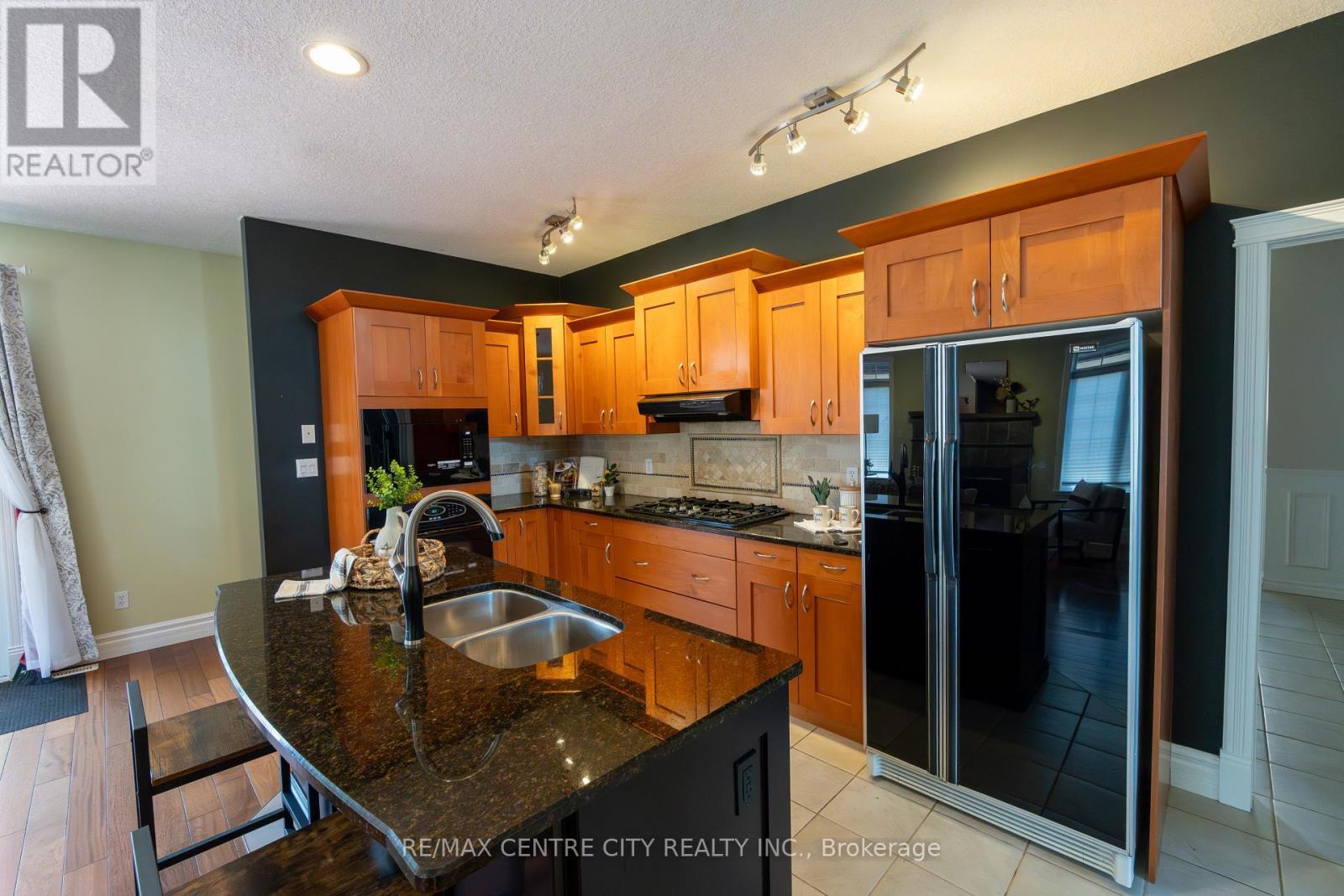 19 Hamilton Street, North Middlesex (Ailsa Craig), ON - Indoor Photo Showing Kitchen With Double Sink
