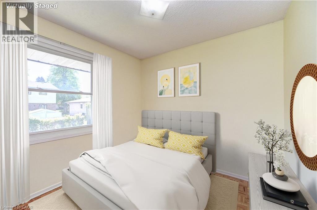 virtually staged - 106 Kimberly Crescent, Kitchener, ON - Indoor Photo Showing Bedroom