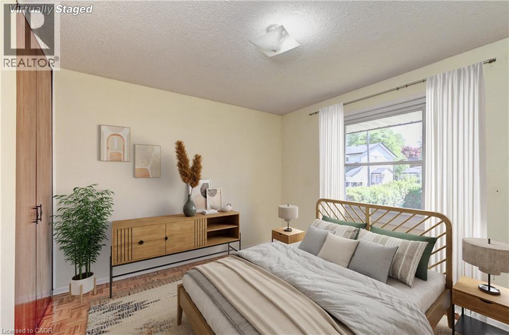 virtually staged - 106 Kimberly Crescent, Kitchener, ON - Indoor Photo Showing Bedroom