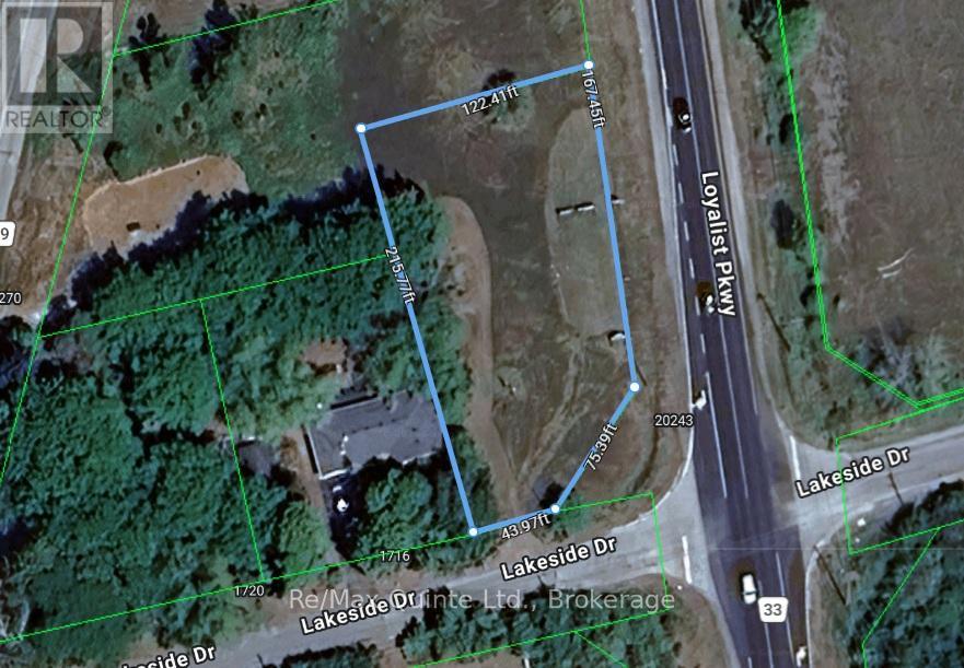 0 Beside 1716 Lakeside Drive, Prince Edward County (Ameliasburg Ward), ON