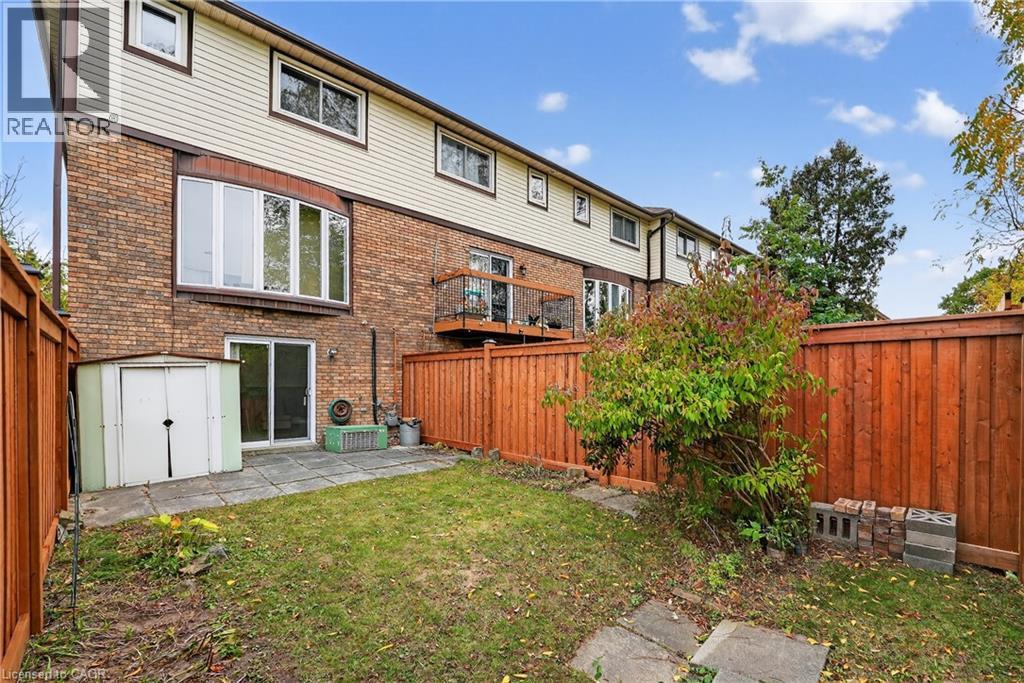 Back of Home - 34 Bow Valley Drive Unit# 1, Hamilton, ON - Outdoor