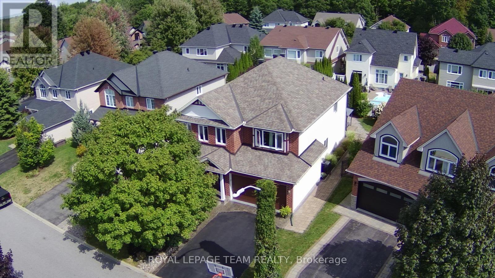 Aerial Front View - 65 Osprey Crescent, Ottawa, ON