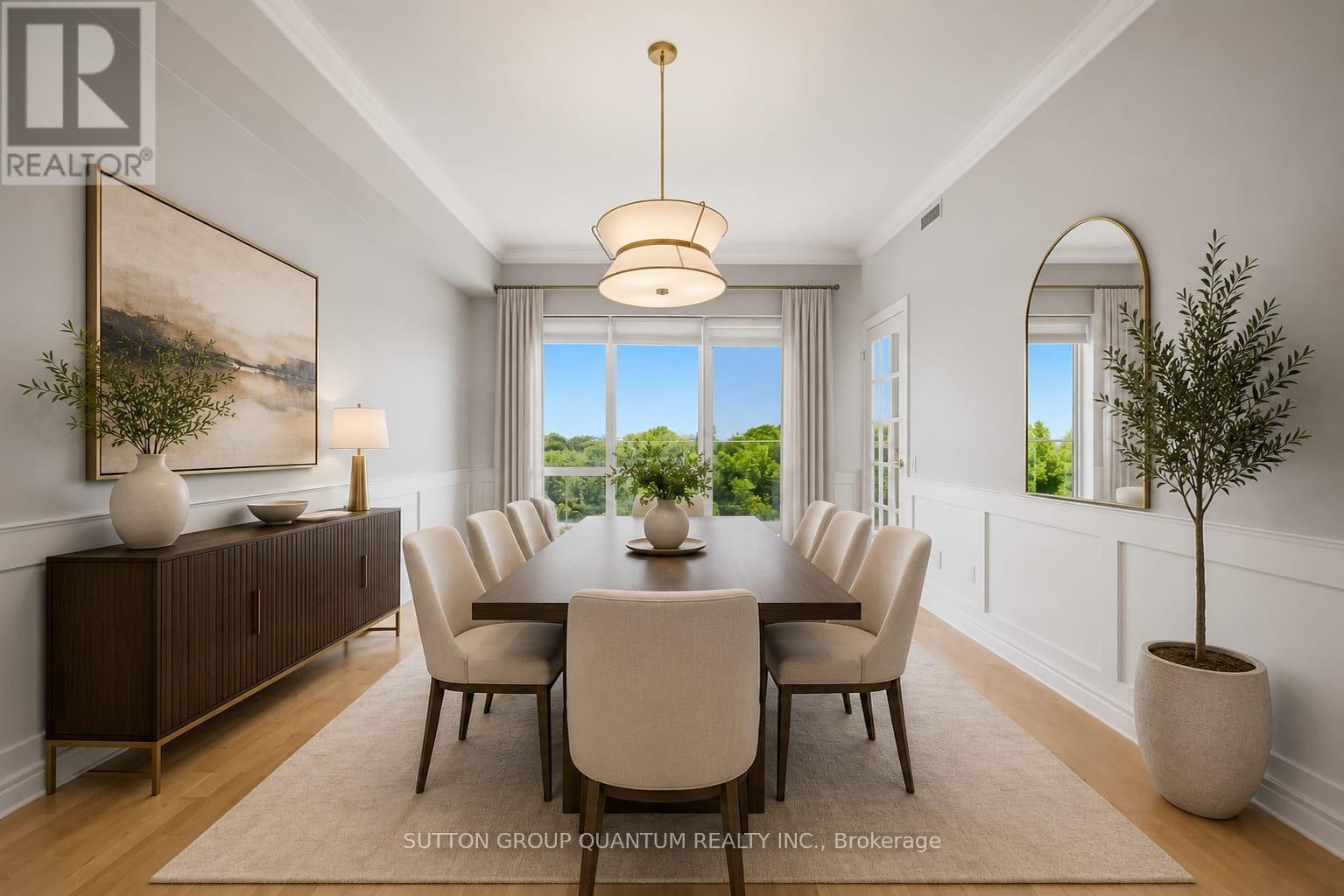 503 - 50 Old Mill Road, Oakville, ON - Indoor Photo Showing Dining Room