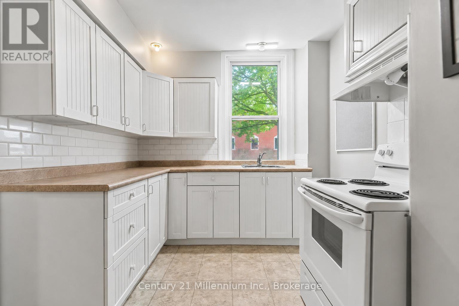 Virtually Staged - 26 Victoria Avenue, Grey Highlands, ON - Indoor Photo Showing Kitchen