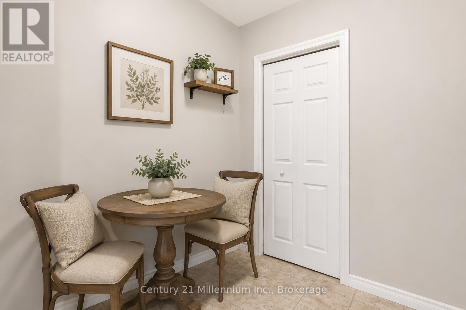 Virtually Staged - 26 Victoria Avenue, Grey Highlands, ON - Indoor Photo Showing Dining Room
