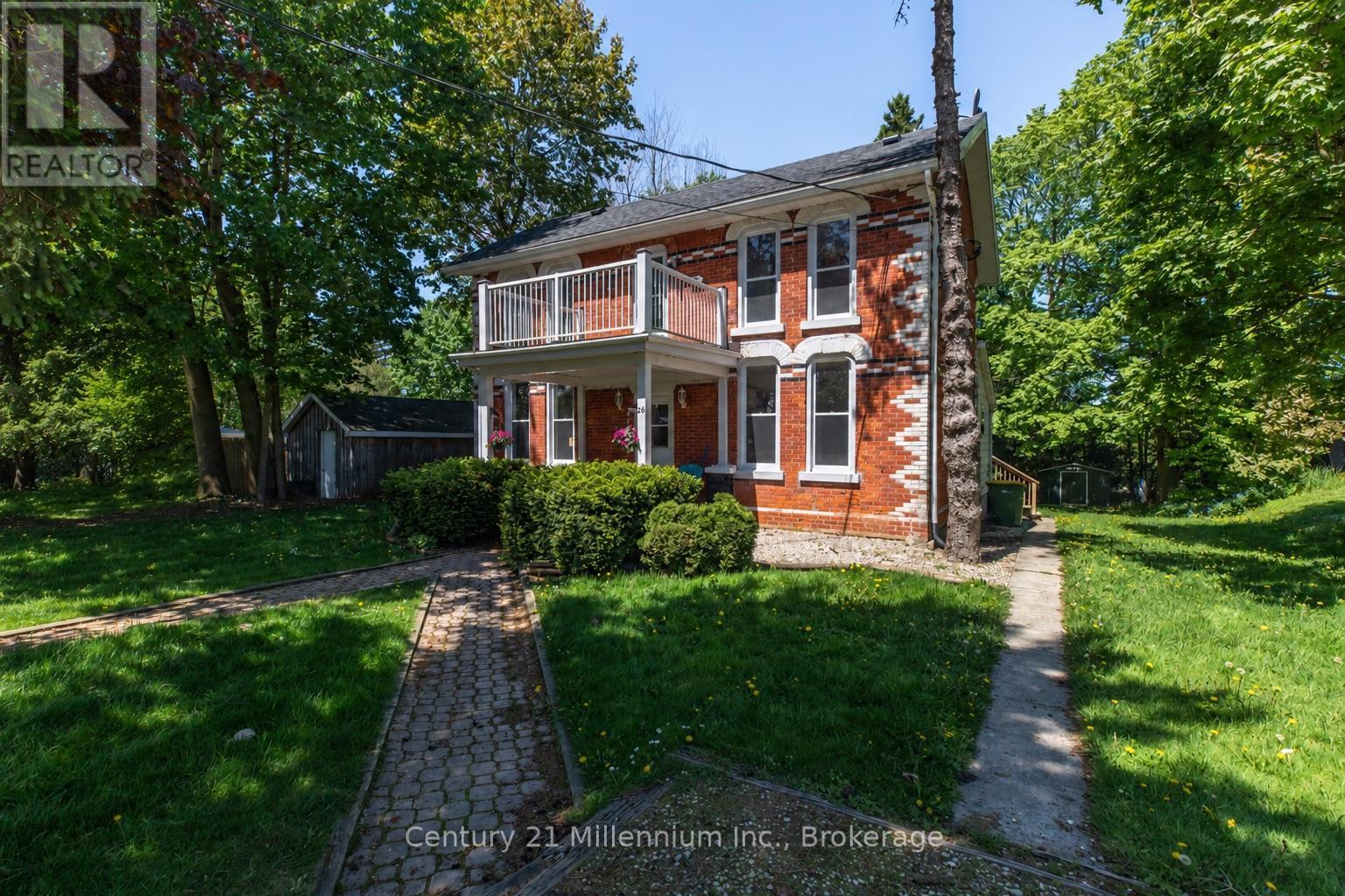 26 Victoria Avenue, Grey Highlands, ON - Outdoor With Balcony