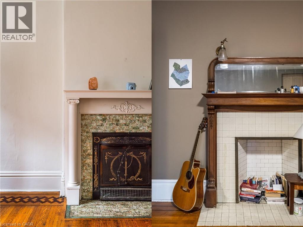 95-97 S Fairholt Road S, Hamilton, ON - Indoor With Fireplace