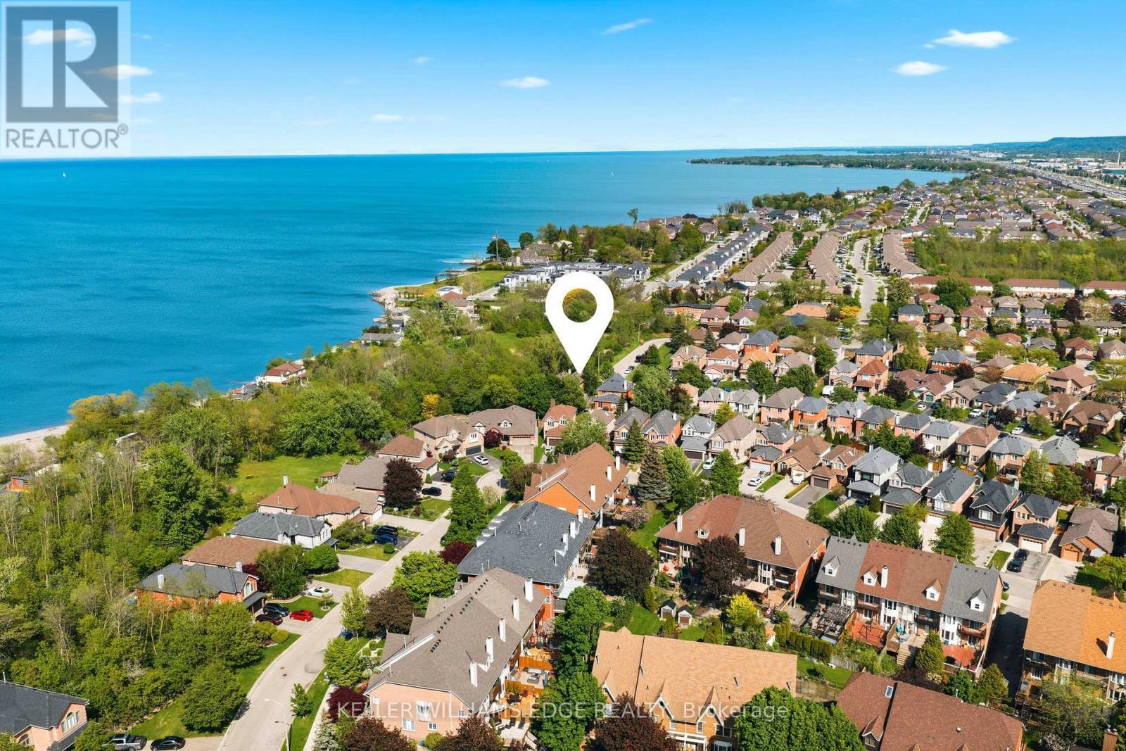 Aerial View - 149 Cove Crescent, Hamilton, ON - Outdoor With Body Of Water With View