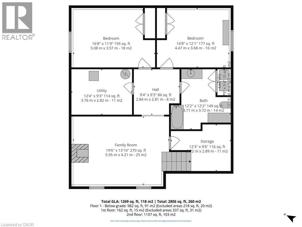 Floor plan - 514 Fishers Glen Road, Vittoria, ON - Other