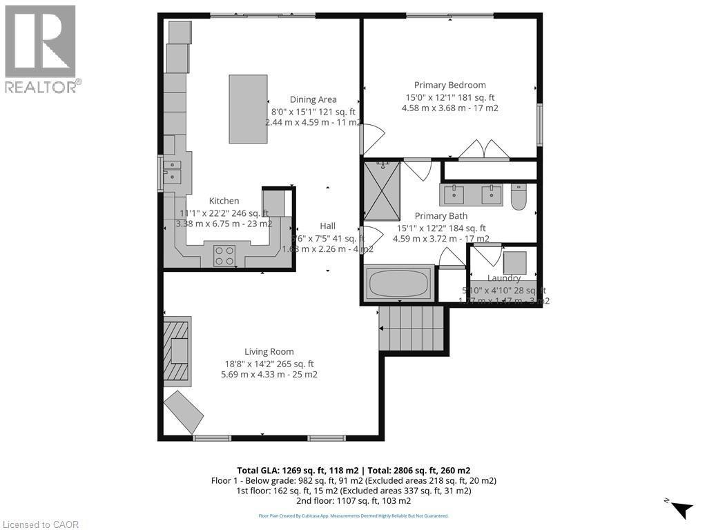 Floor plan - 514 Fishers Glen Road, Vittoria, ON - Other