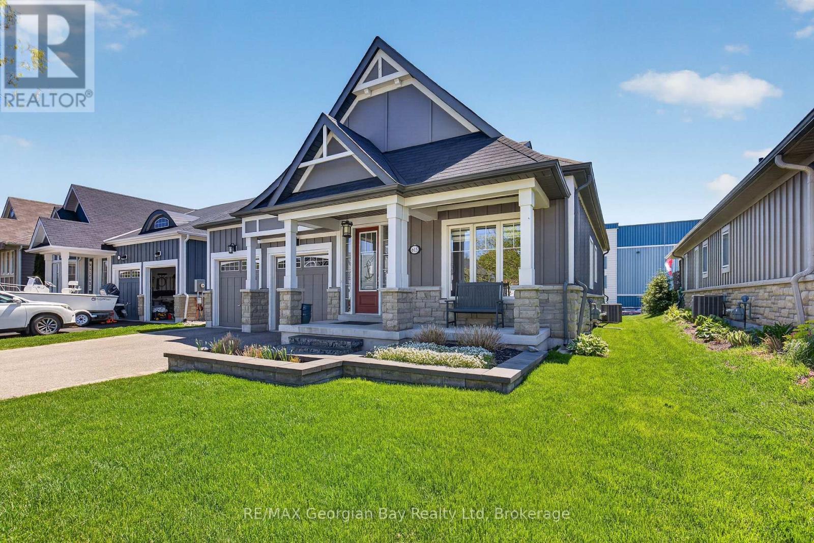 615 Bayport Boulevard, Midland, ON - Outdoor With Deck Patio Veranda With Facade