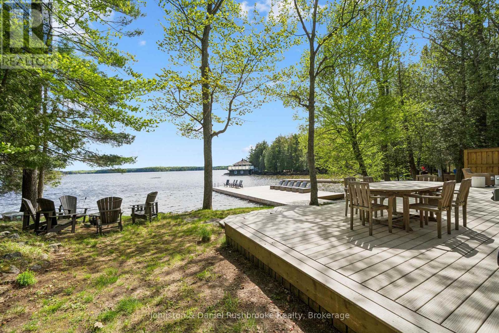 2 - 1032 Island Park Road, Muskoka Lakes (Medora), ON - Outdoor With Body Of Water With Deck Patio Veranda With View