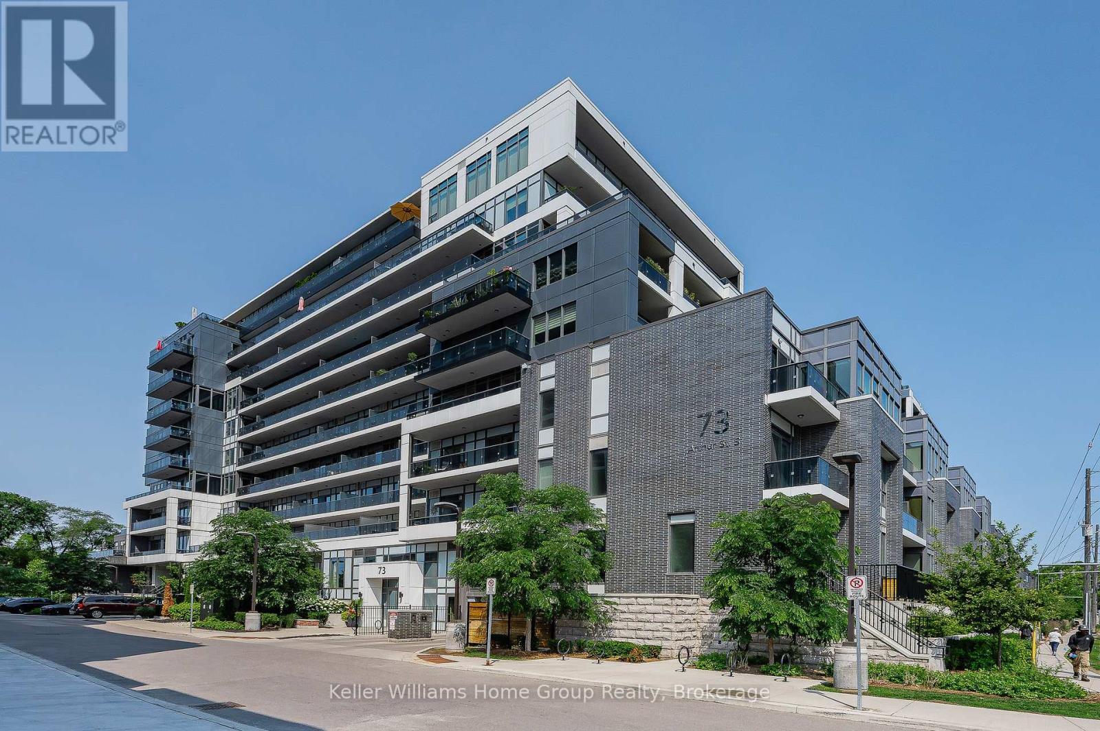 701 - 73 Arthur Street S, Guelph (St. Patrick'S Ward), ON - Outdoor With Facade