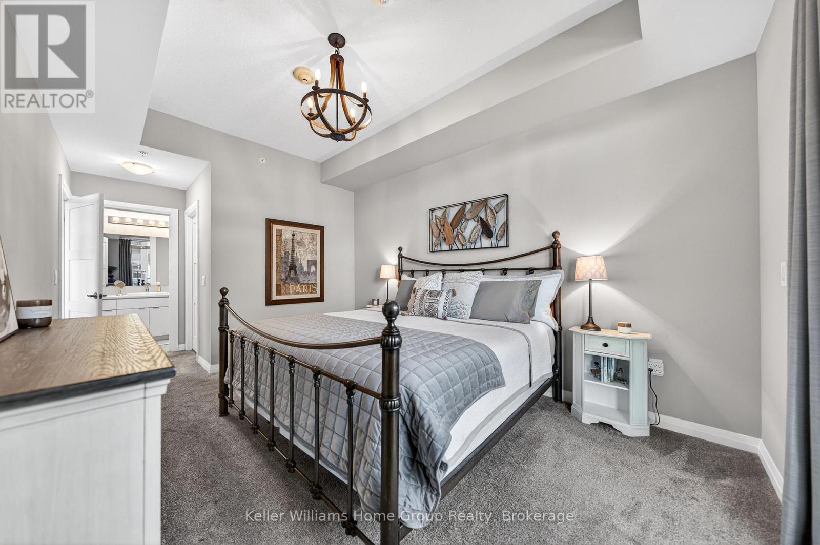 701 - 73 Arthur Street S, Guelph (St. Patrick'S Ward), ON - Indoor Photo Showing Bedroom