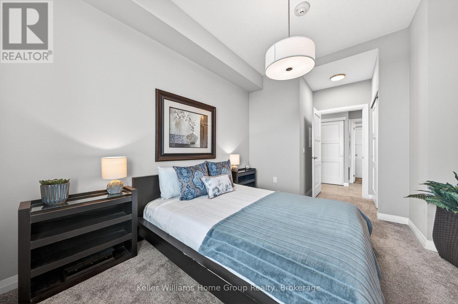701 - 73 Arthur Street S, Guelph (St. Patrick'S Ward), ON - Indoor Photo Showing Bedroom