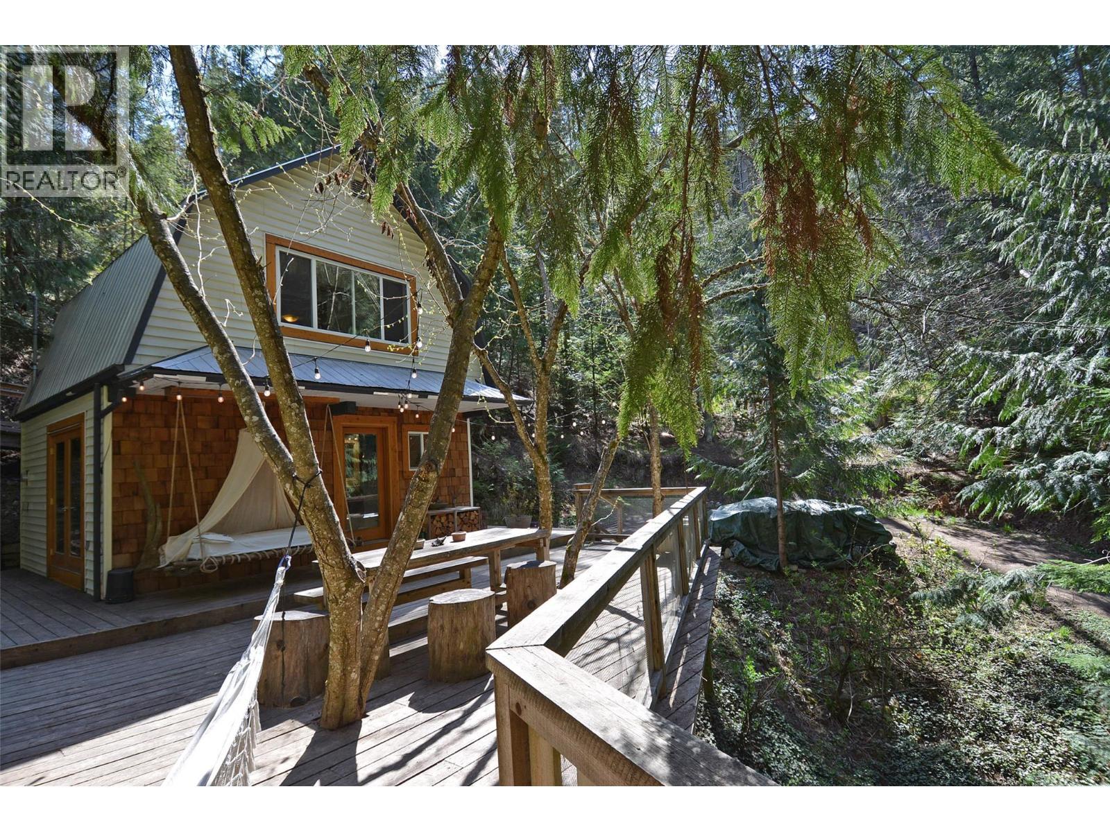 5396 6 Highway, Winlaw, BC - Outdoor With Deck Patio Veranda