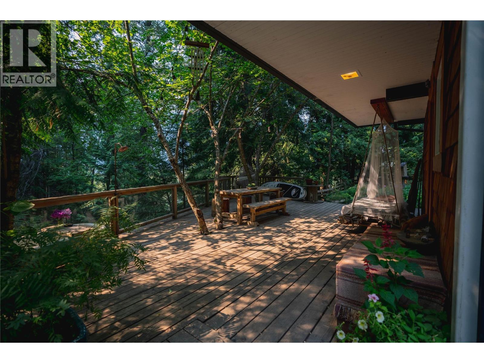 5396 6 Highway, Winlaw, BC - Outdoor With Deck Patio Veranda