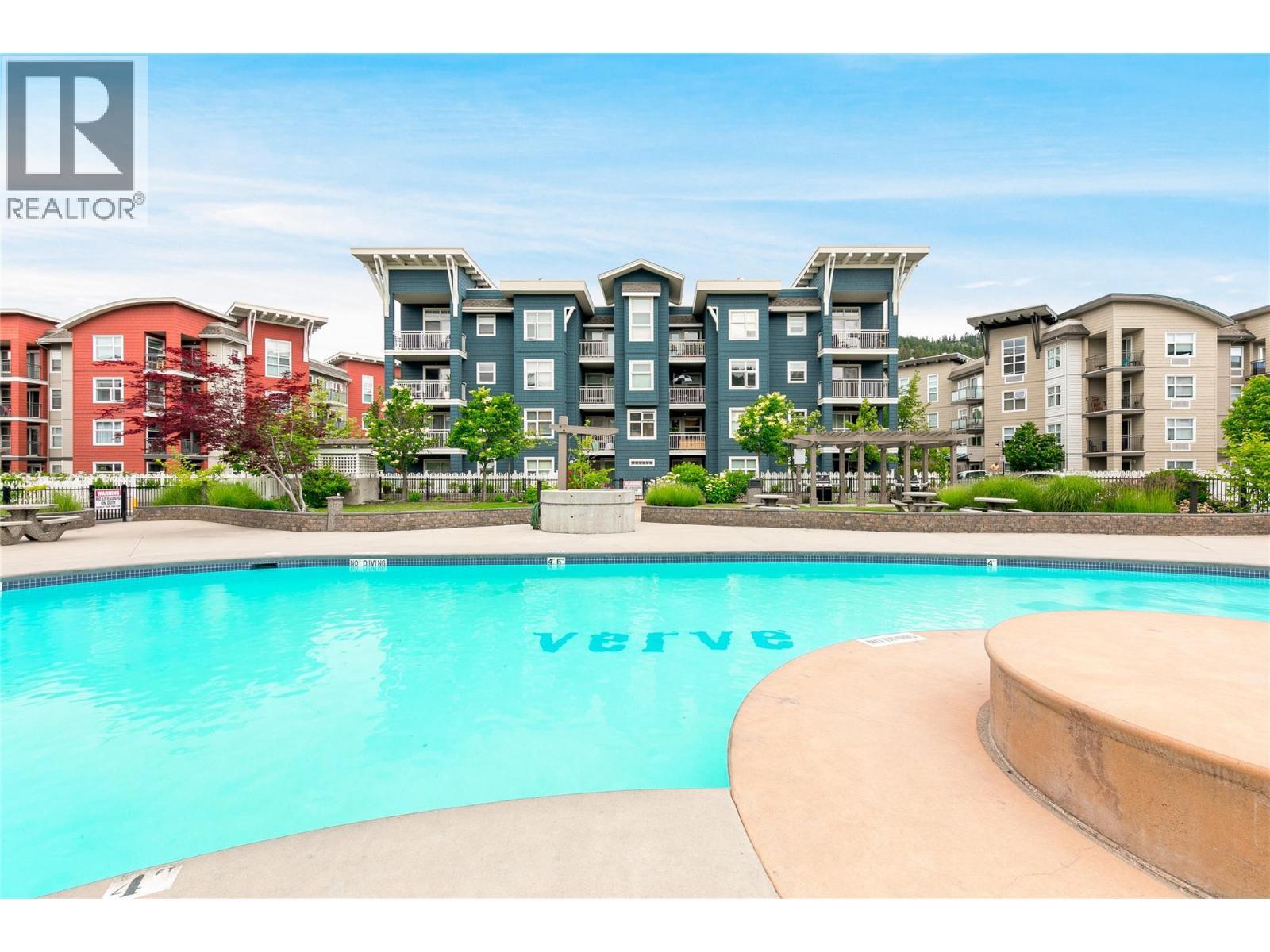 539 Yates Road Unit# 308, Kelowna, BC - Outdoor With In Ground Pool
