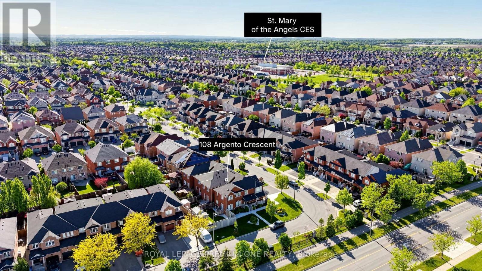 108 Argento Crescent, Vaughan, ON - Outdoor With View