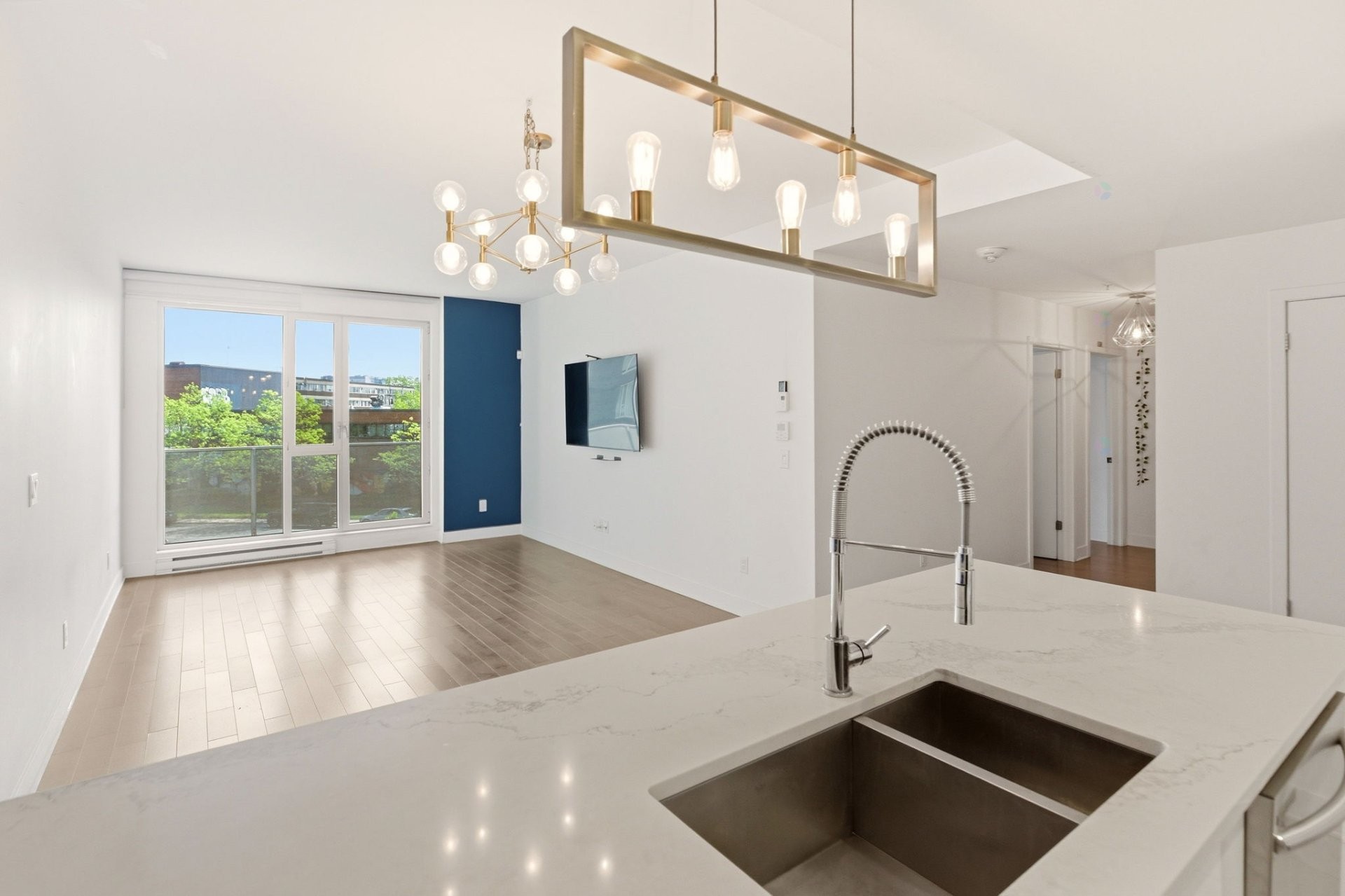 Autre - 316-4959 Rue Jean-Talon O., Montréal (Côte-Des-Neiges/Notre-Dame-De-Grâce), QC - Indoor Photo Showing Kitchen With Double Sink