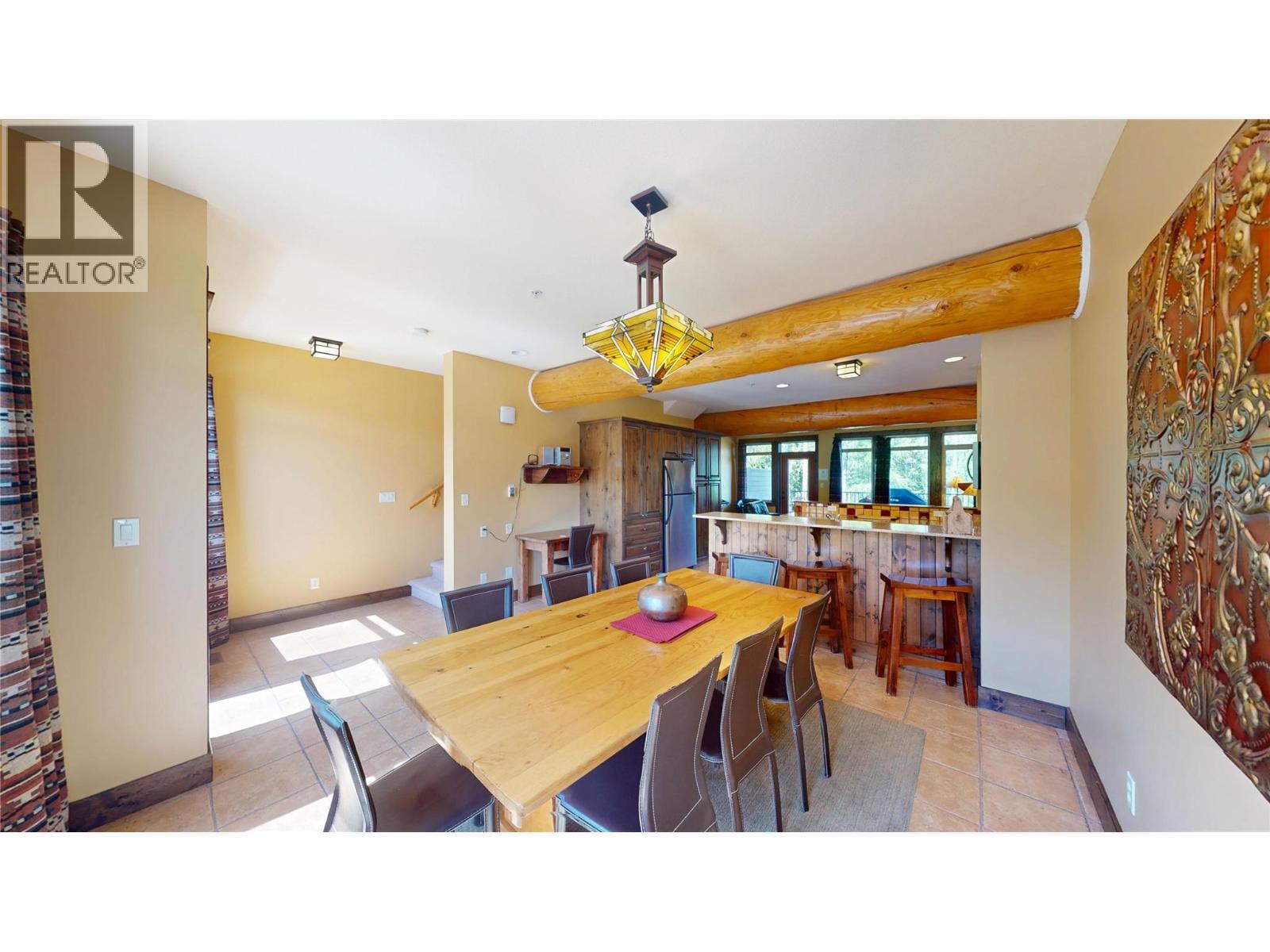 1351 Gerry Sorensen Way Unit# J2-B, Kimberley, BC - Indoor Photo Showing Dining Room
