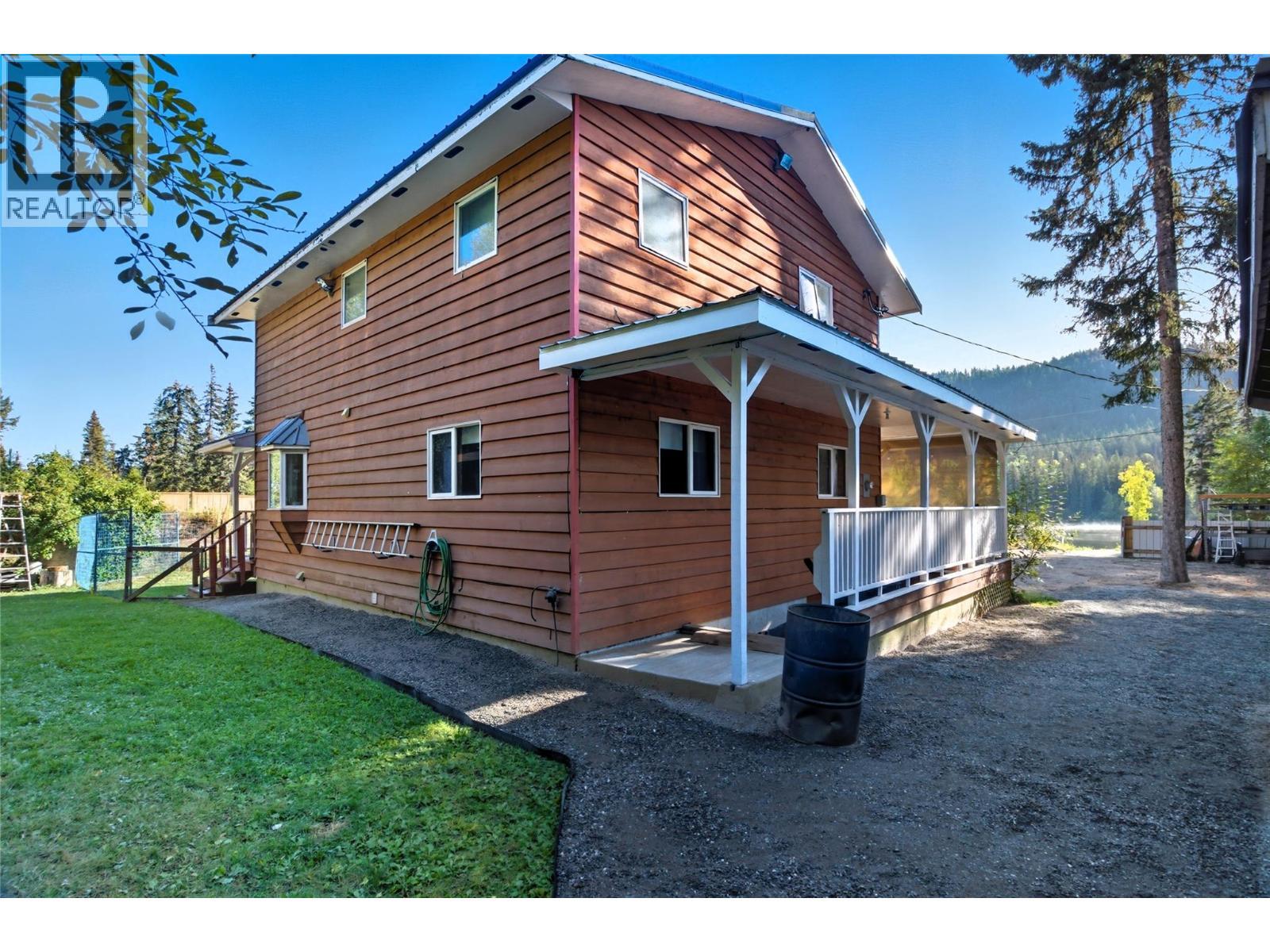 9063 Doyle Road, Kamloops, BC - Outdoor With Deck Patio Veranda With Exterior