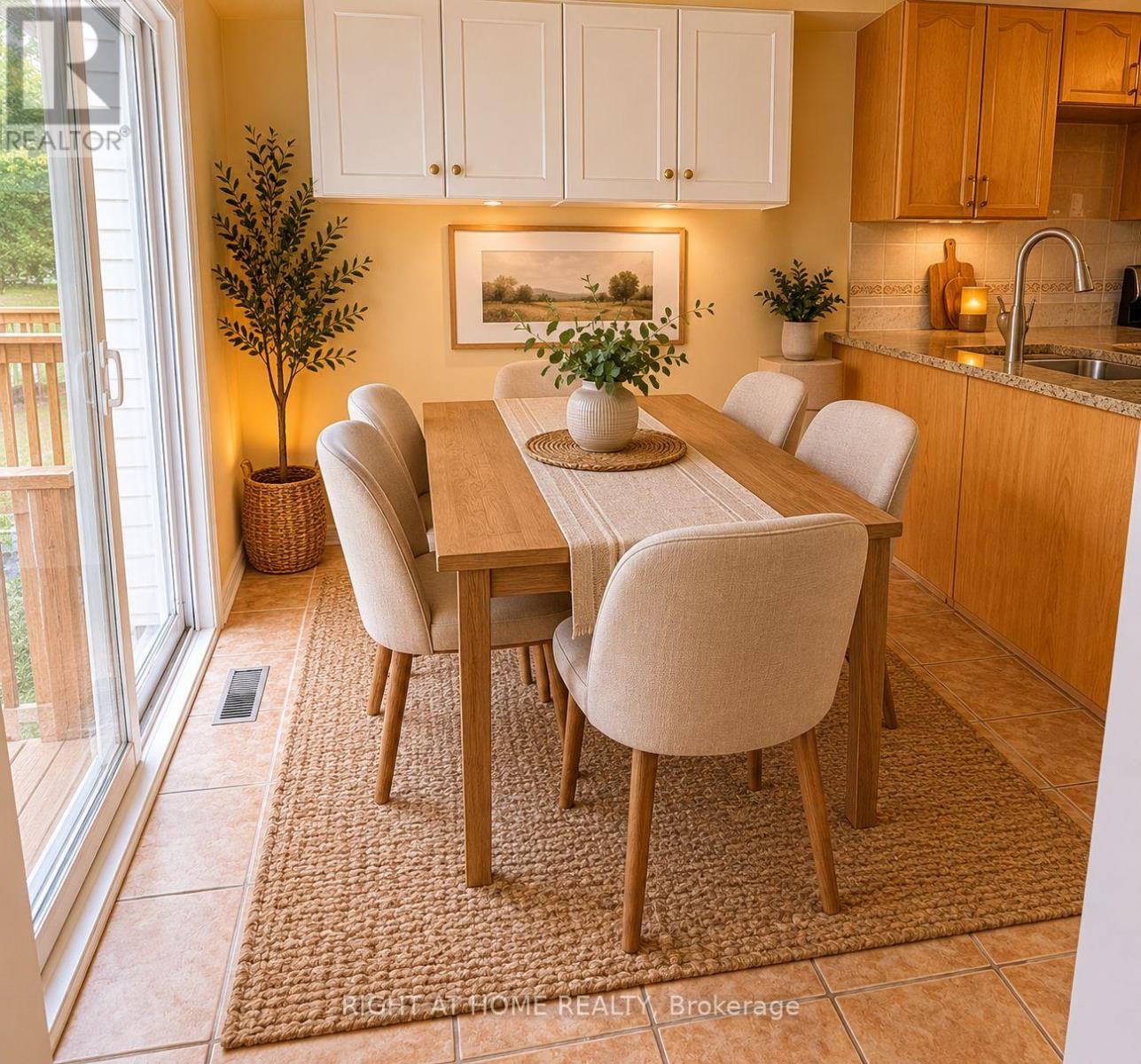 Virtual Furnished of Eating Area - 142 Lilibet Crescent E, Ottawa, ON - Indoor Photo Showing Dining Room
