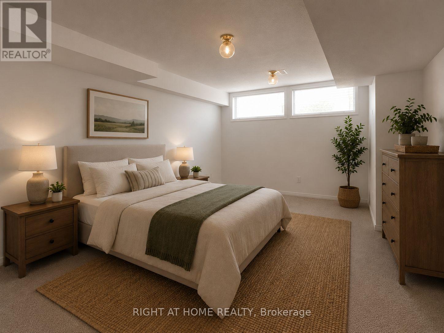 Virtual Furnished of Basment BR - 142 Lilibet Crescent E, Ottawa, ON - Indoor Photo Showing Bedroom