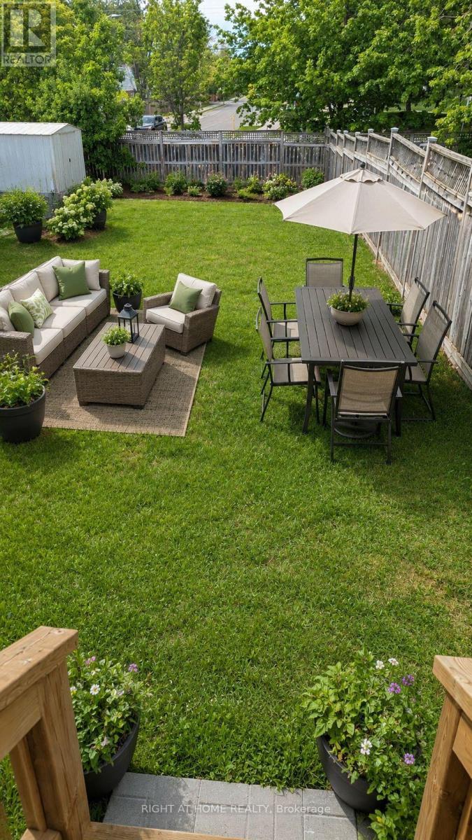 Virtual Furnished of Backyard - 142 Lilibet Crescent E, Ottawa, ON - Outdoor With Backyard