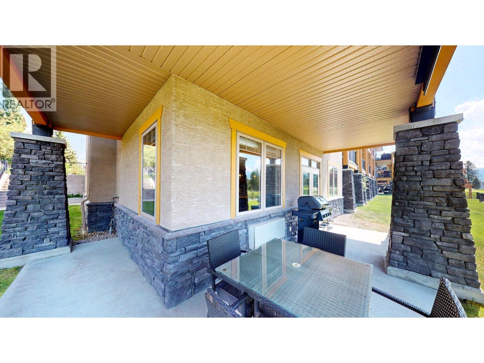 400 Bighorn Boulevard Unit# 416 K1, Radium Hot Springs, BC - Outdoor With Deck Patio Veranda With Exterior