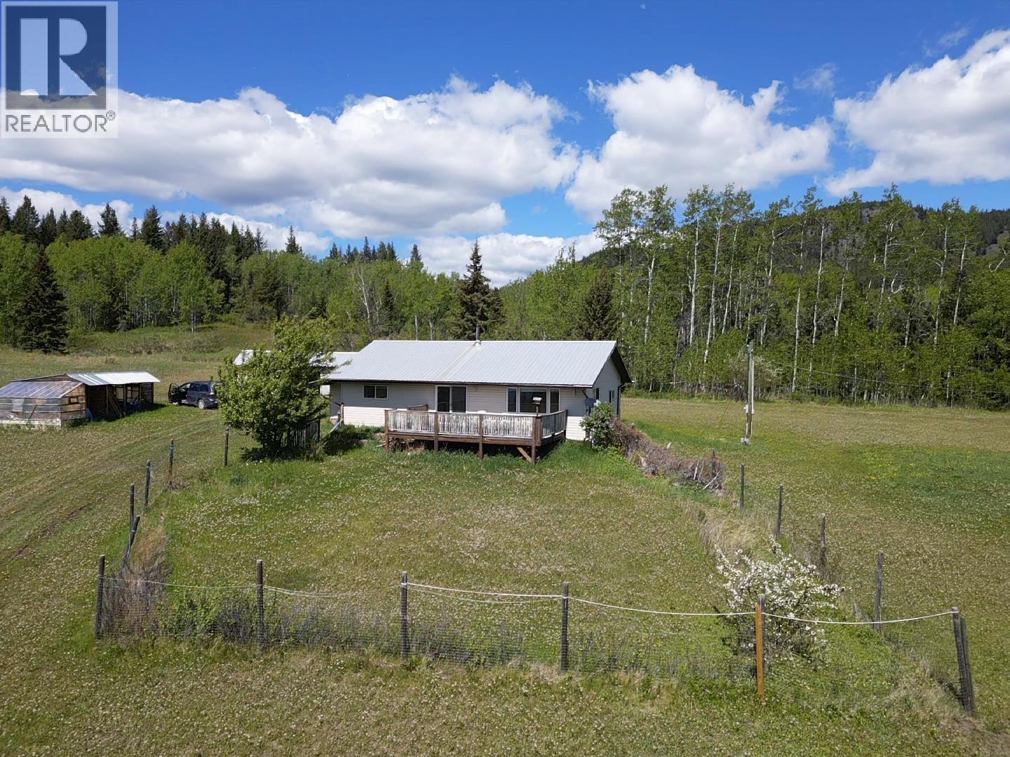 3150 Francois Lake Road, Fraser Lake, BC - Outdoor With Deck Patio Veranda With View