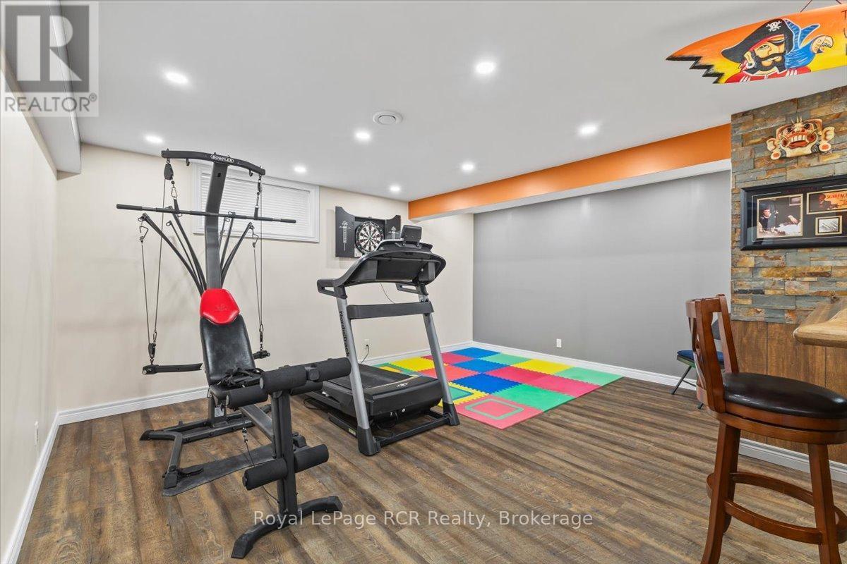 Exercise/Games Room - 108 Marshall Heights Road, West Grey, ON - Indoor Photo Showing Gym Room