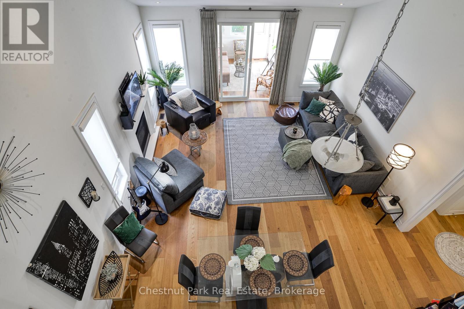 view from 2nd flr - 5 Hunter Place, Bracebridge (Macaulay), ON - Indoor