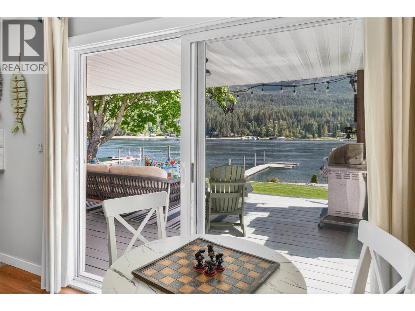 8110 & 8120 Busk Road, Balfour, BC - With Deck Patio Veranda With Exterior