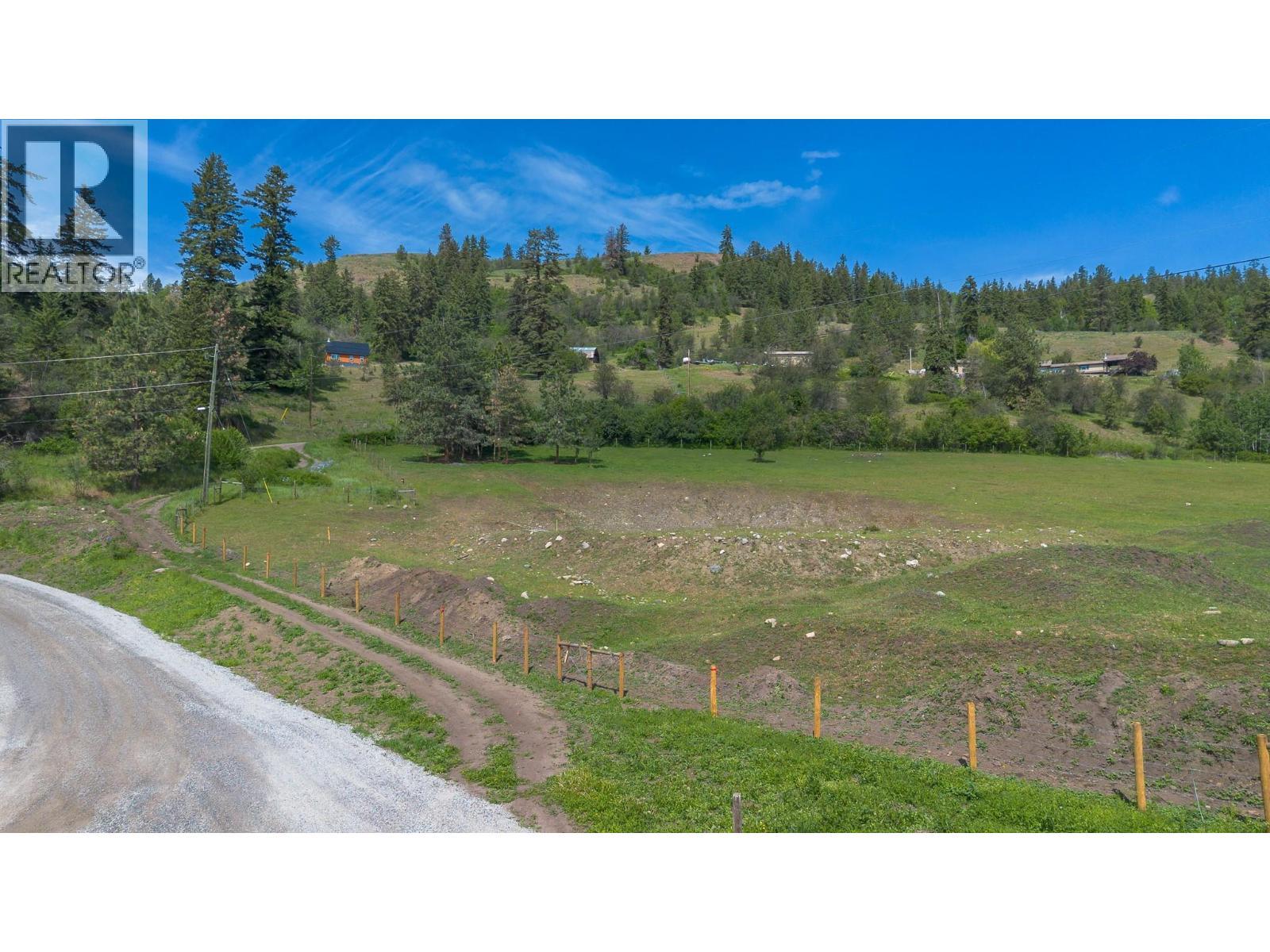 Page Road entrance. - Proposed Lot B 1212 Page Road, Spallumcheen, BC