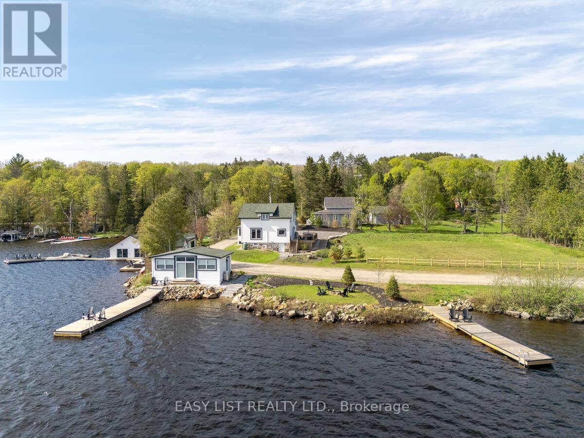 1021 Marina Road, Lake Of Bays, ON - Outdoor With Body Of Water With View