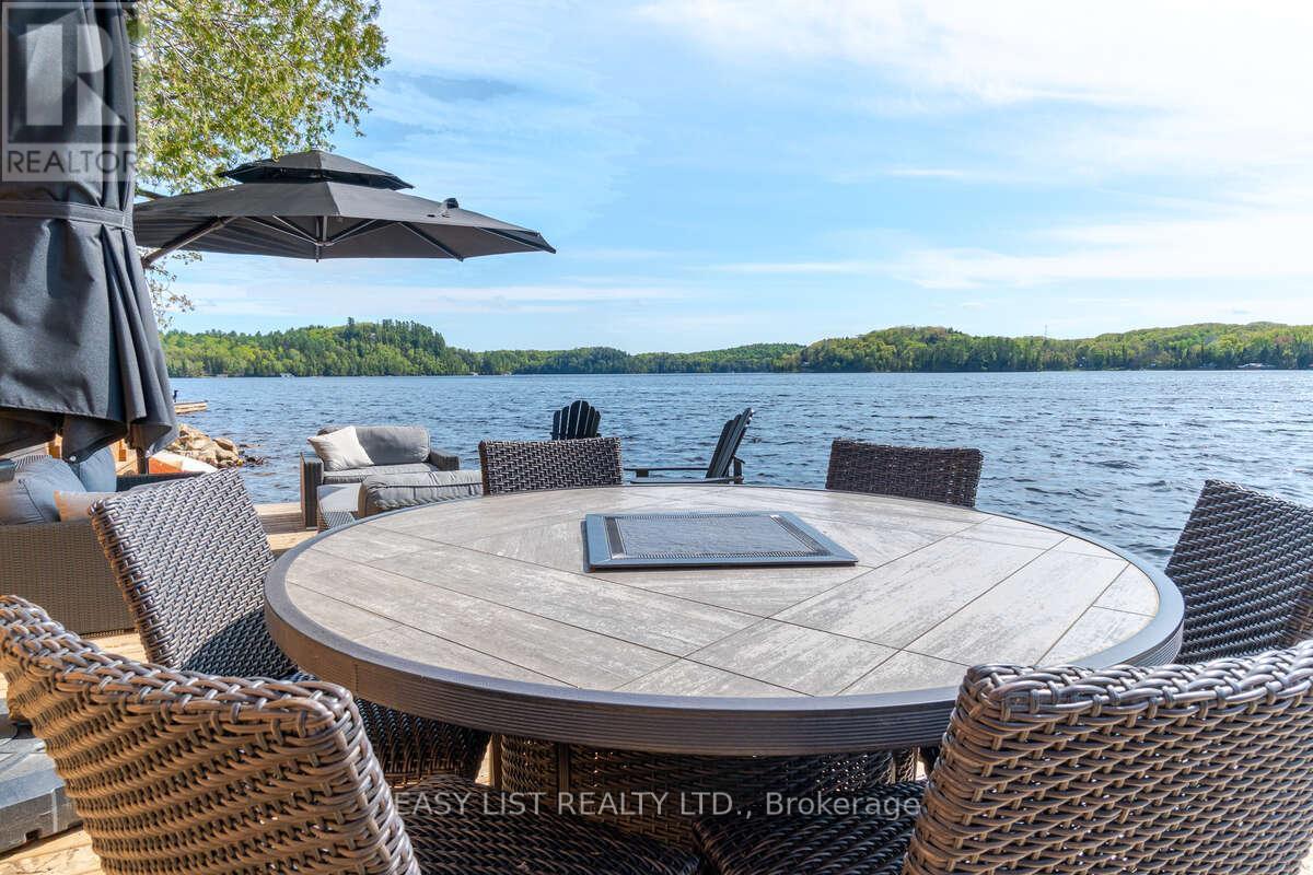 1021 Marina Road, Lake Of Bays, ON - Outdoor With Body Of Water With Deck Patio Veranda