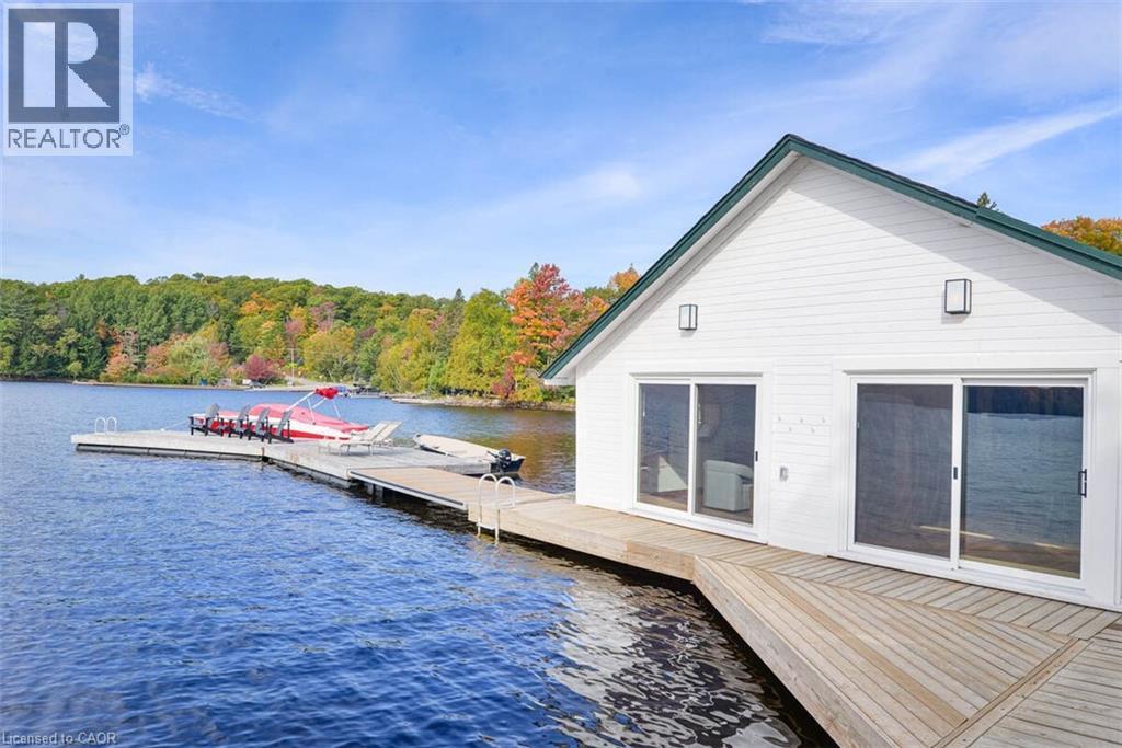 1021 Marina Road, Huntsville, ON - Outdoor With Body Of Water