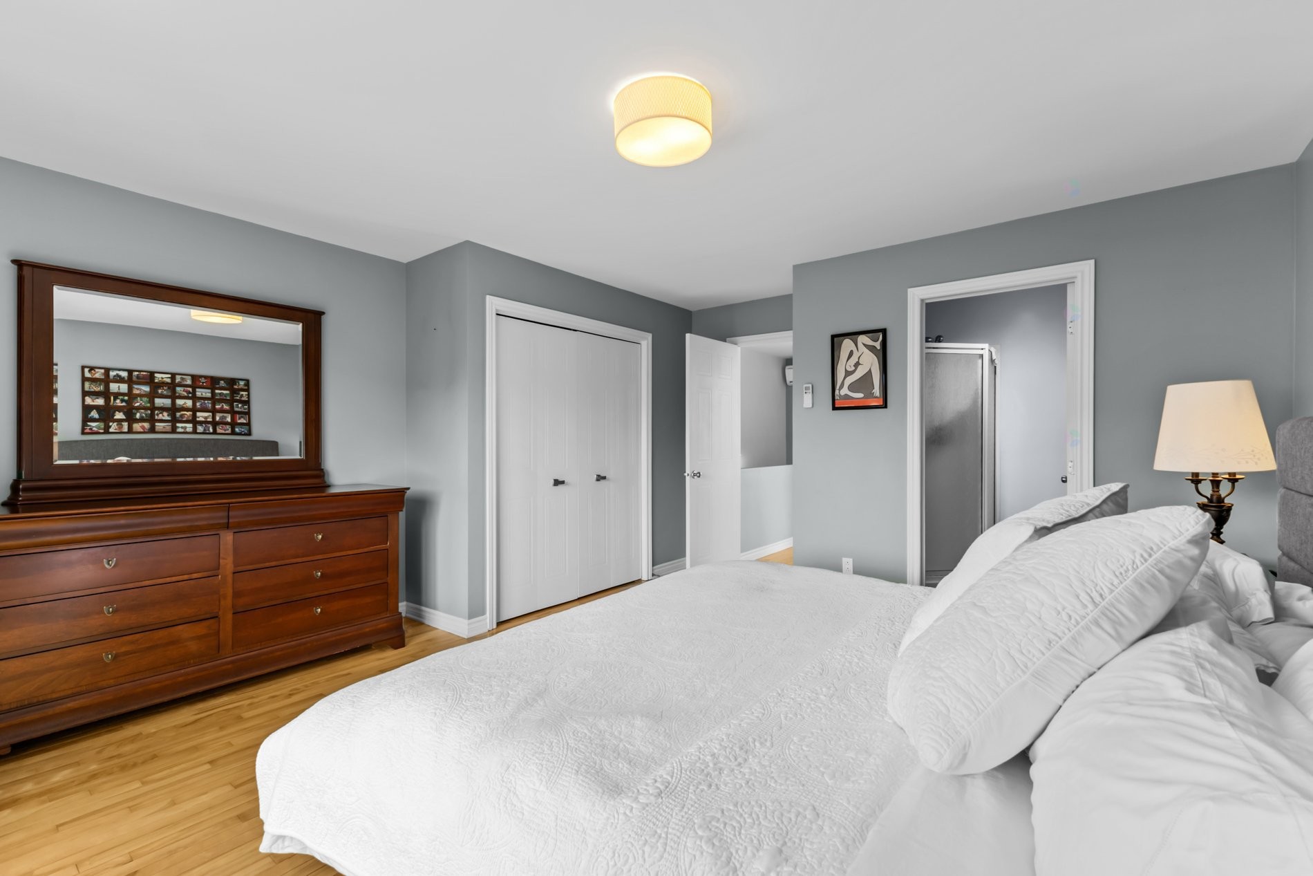 Chambre à coucher principale - 2654 Rue Anne-Hébert, Montréal (Mercier/Hochelaga-Maisonneuve), QC - Indoor Photo Showing Bedroom