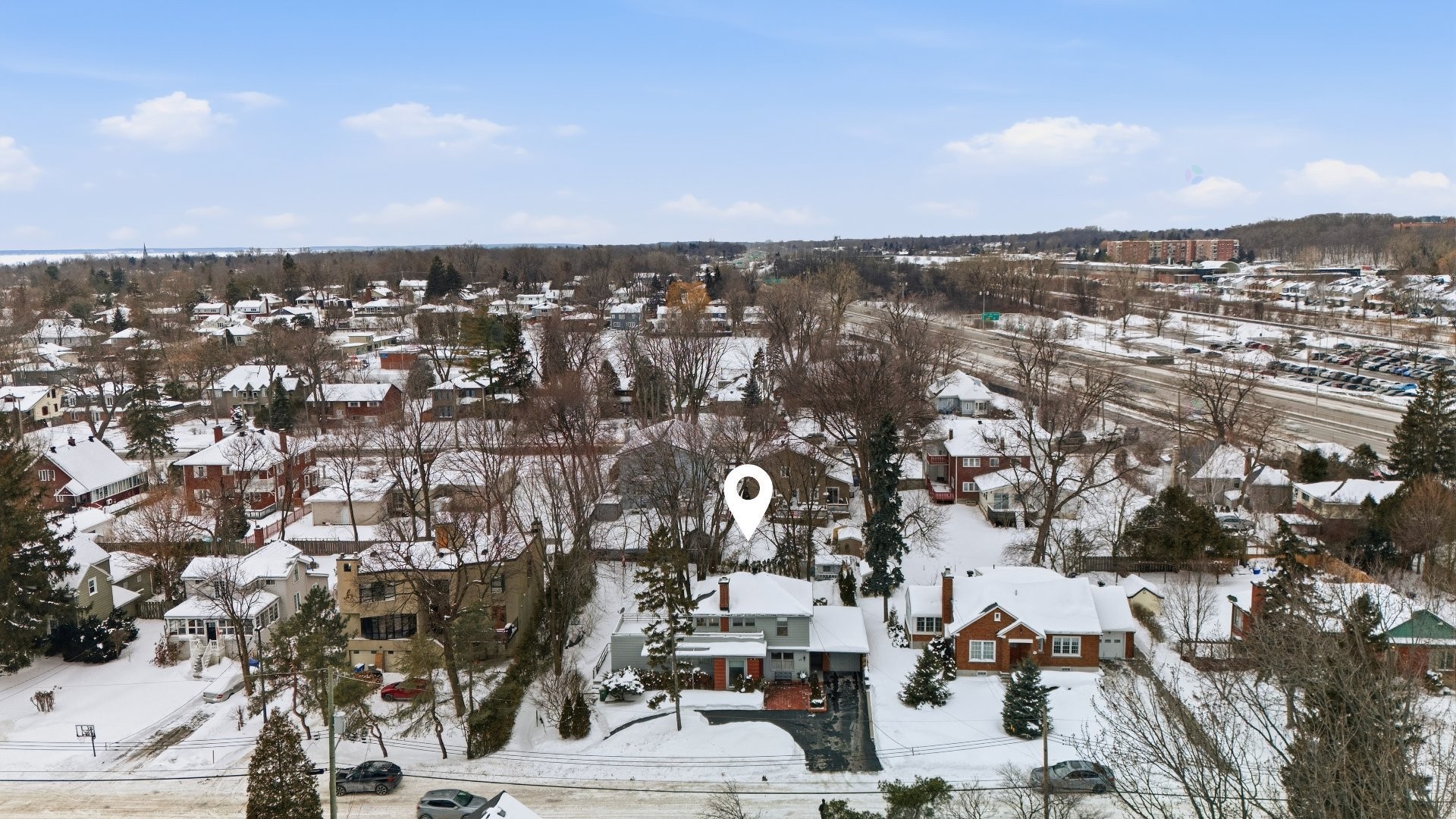 Aerial View - 22 Av. Coolbreeze, Pointe-Claire, QC