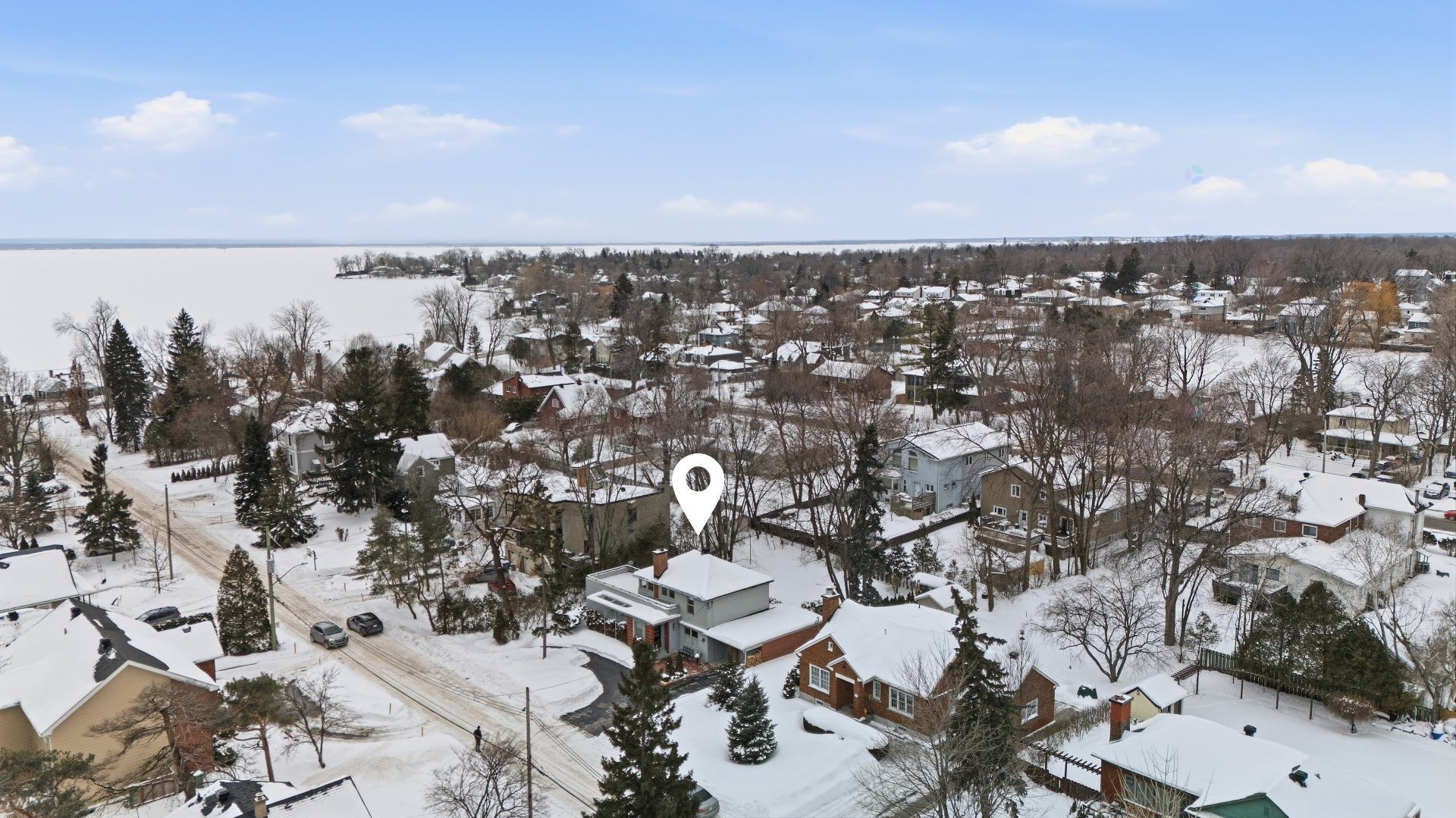 Aerial View - 22 Av. Coolbreeze, Pointe-Claire, QC