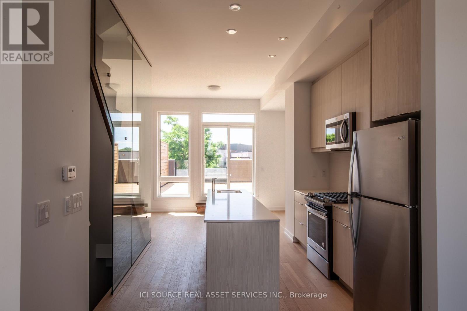 66B Perth Avenue, Toronto, ON - Indoor Photo Showing Kitchen With Stainless Steel Kitchen