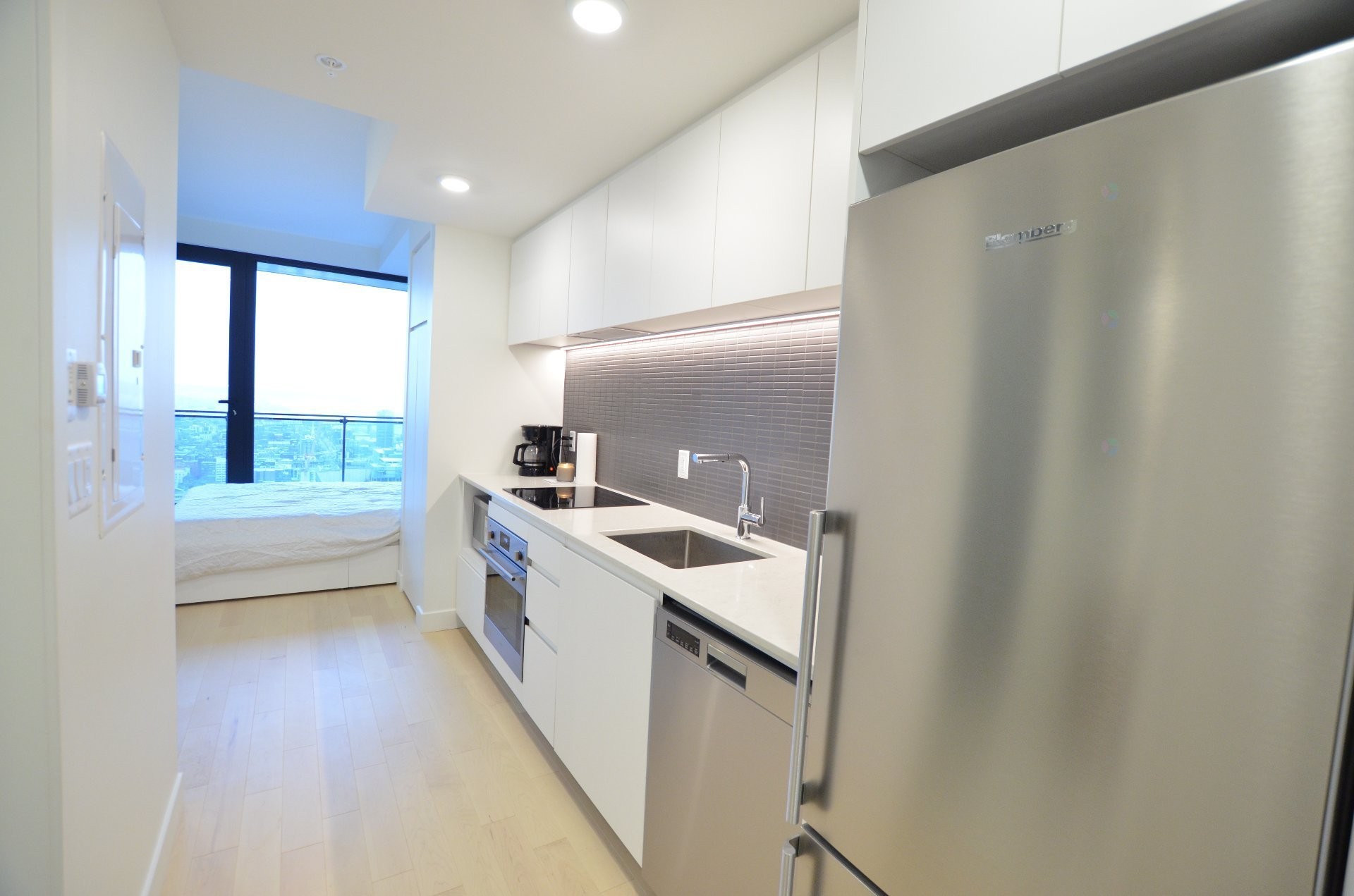 Kitchen - 4714-1210 Rue Jeanne-Mance, Montréal (Ville-Marie), QC - Indoor Photo Showing Kitchen
