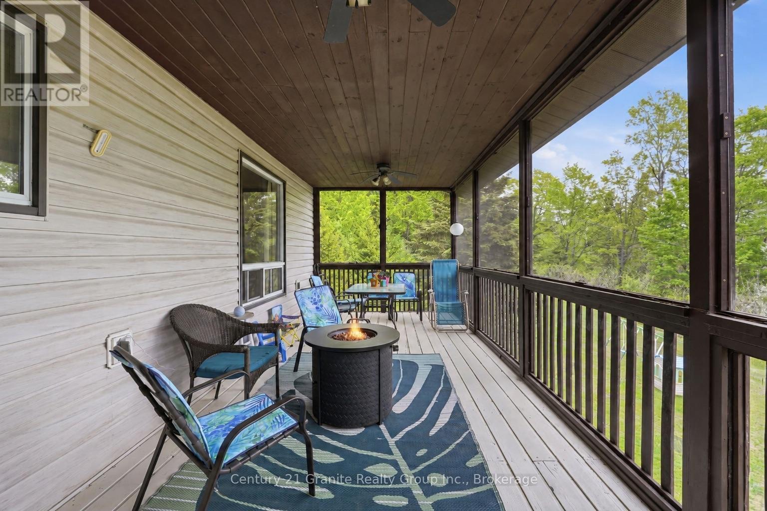1937 Mumford Road, Highlands East (Cardiff Ward), ON - Outdoor With Deck Patio Veranda With Exterior
