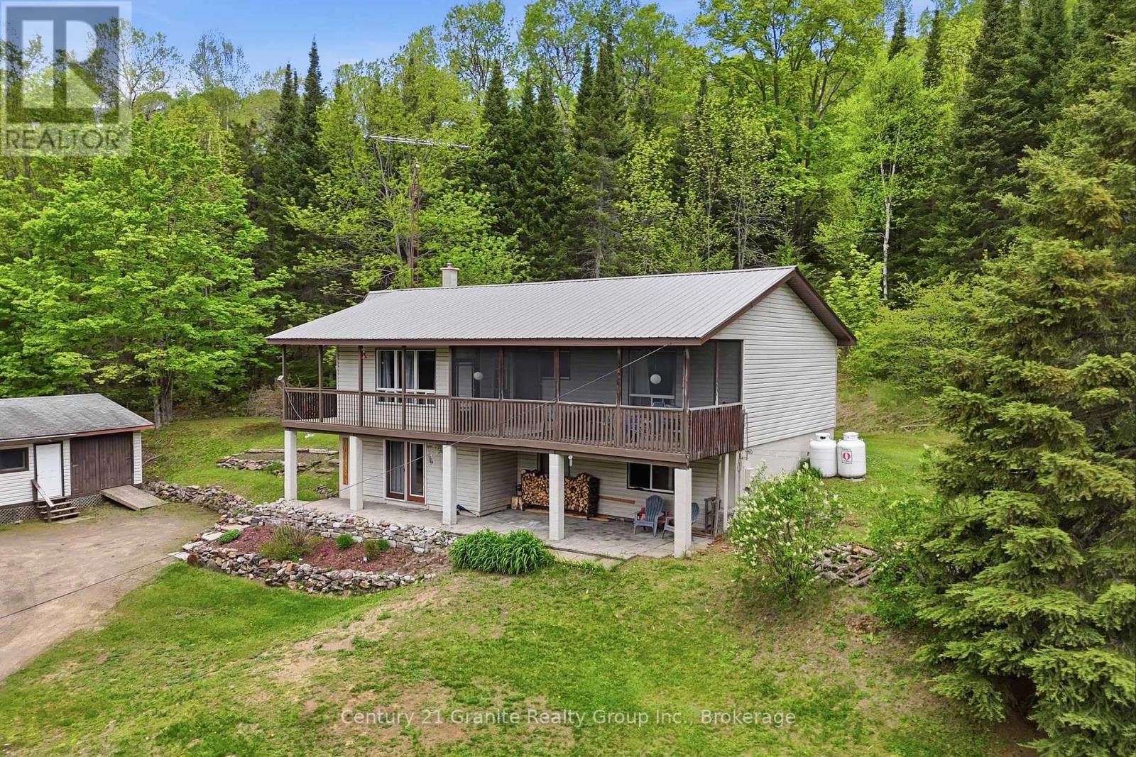 1937 Mumford Road, Highlands East (Cardiff Ward), ON - Outdoor With Deck Patio Veranda