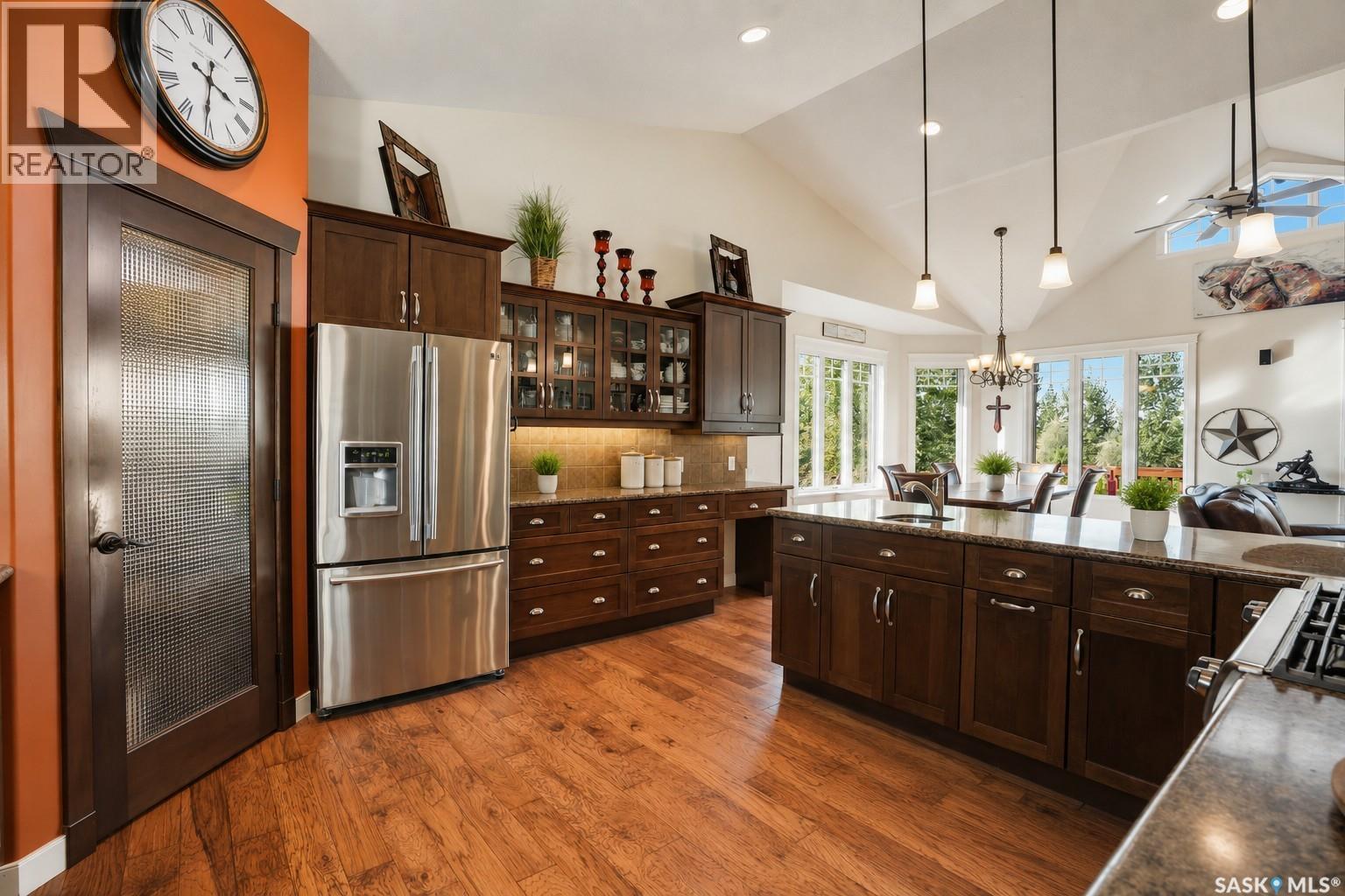 Kiryk Acreage, Buckland Rm No. 491, SK - Indoor Photo Showing Kitchen With Upgraded Kitchen