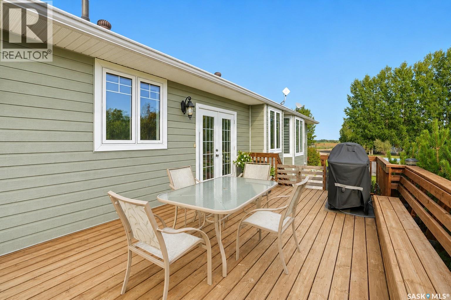 Kiryk Acreage, Buckland Rm No. 491, SK - Outdoor With Deck Patio Veranda With Exterior