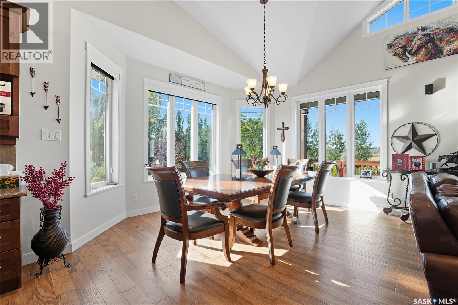 Kiryk Acreage, Buckland Rm No. 491, SK - Indoor Photo Showing Dining Room
